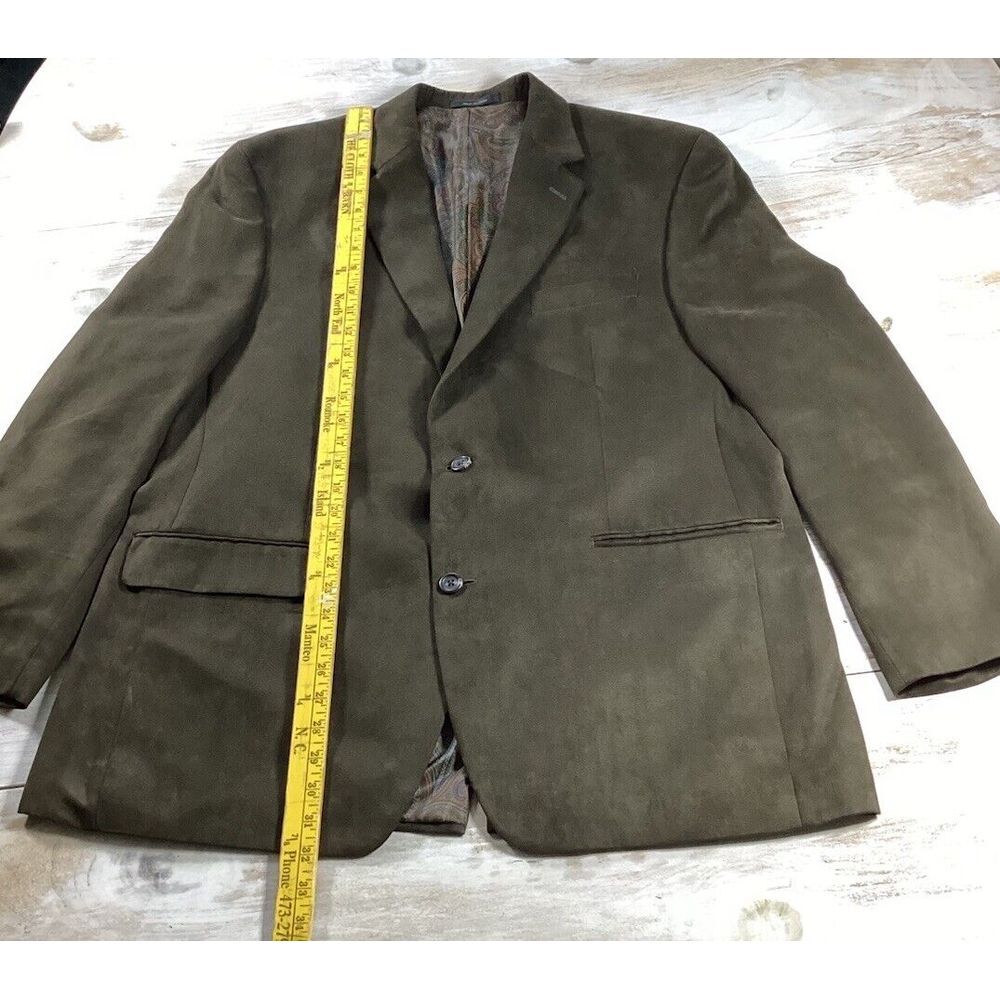 Lauren Ralph Lauren LRL Brown‎ Men's 44 Sports Coat Blazer With Paisley Lining